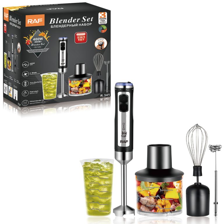 5 in 1 blender held