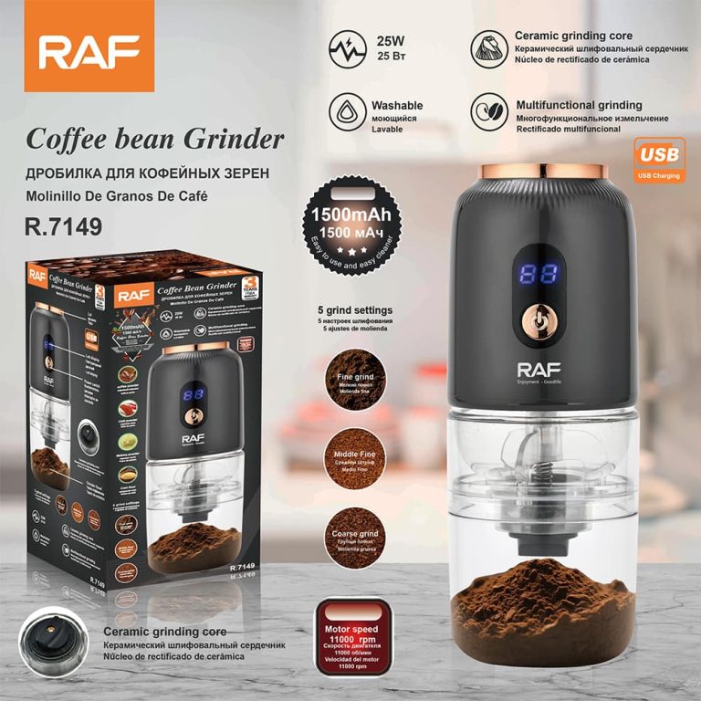 R.7149 Pepper Espresso Bean Coffee Nut Wholesale Rechargeable Household Use