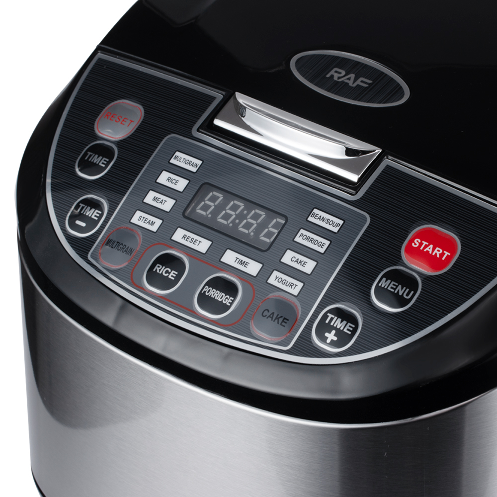 Capacity Rice Cooker Logo RAF 5L Large Capacity Rice Cooker with 900W Power Constant | RAF