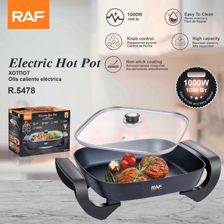 R.5478 New Design Electric Cooking Electric Chinese Hot Pot Electric Stock Pot