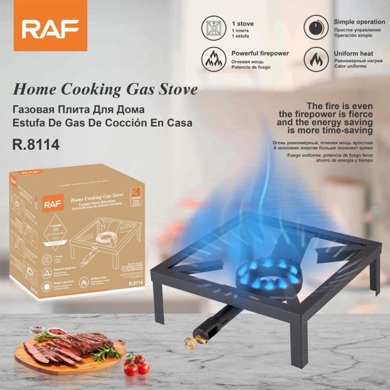R.8114 Single Burner Gas Stove Durable for Outdoor Camping Hiking or Home Picnic