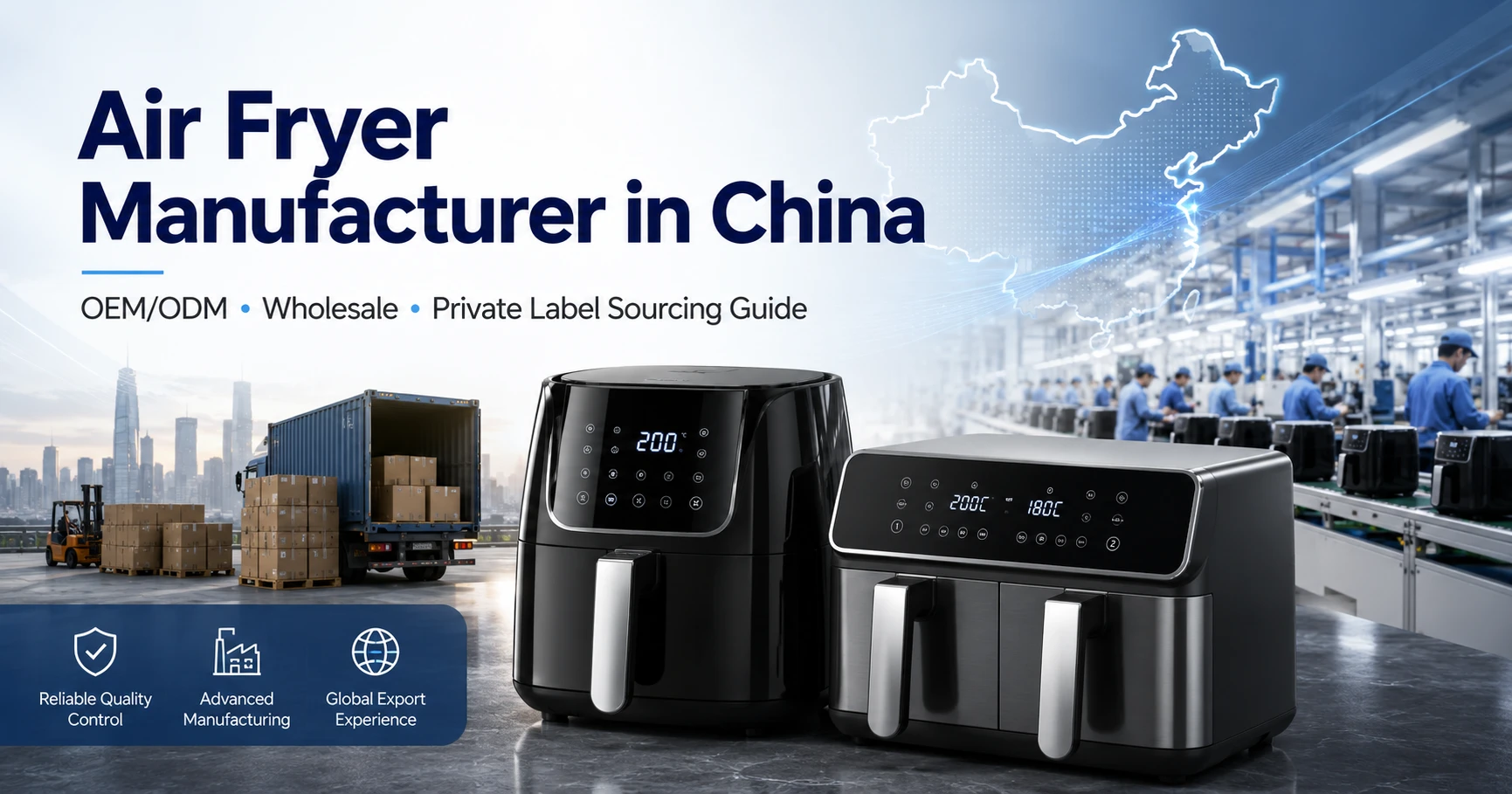 Air Fryer Manufacturer in China OEMODM, Wholesale and Private Label Sourcing Guide