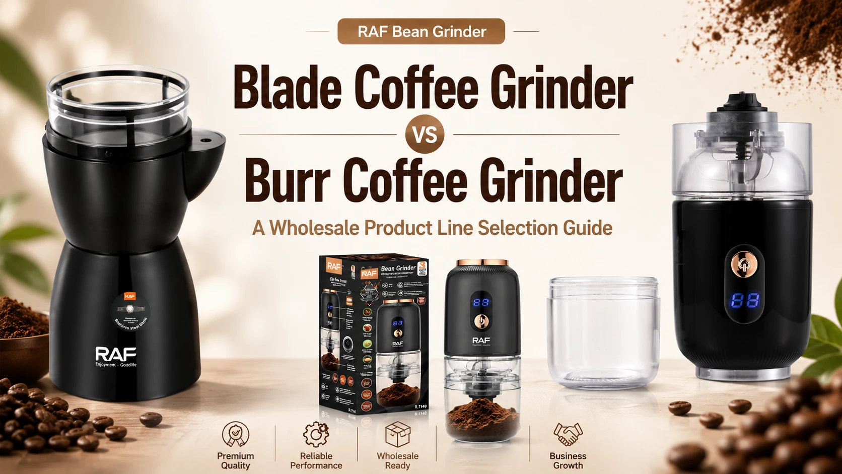 Blade Coffee Grinder vs Burr Coffee Grinder A Wholesale Product Line Selection Guide