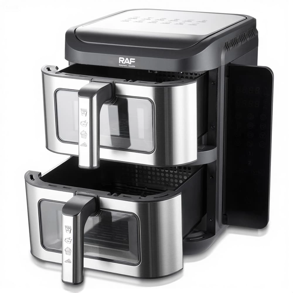Dual Basket Air Fryer Wholesale Guide for Retail Brands 6+6L, 8L & 12L Models
