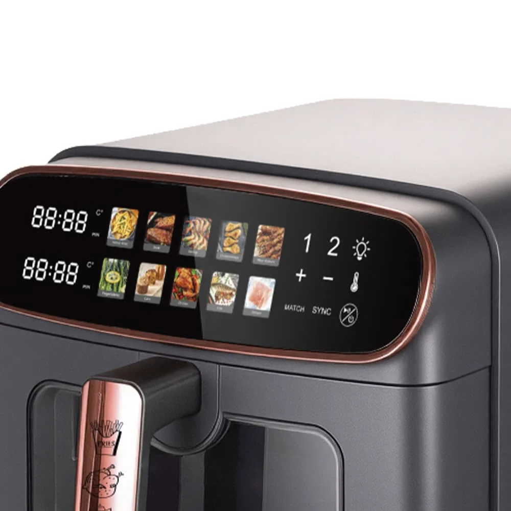 RAF R.5383 12L double-stack dual-drawer air fryer